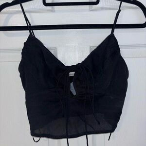 Abercrombie & Fitch Black Womens Tank Top